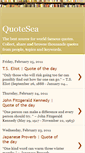 Mobile Screenshot of blog.quotesea.com