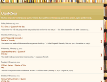 Tablet Screenshot of blog.quotesea.com
